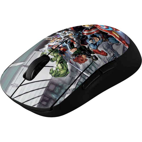 Marvel Avengers Attack G Pro Wireless Gaming Mouse Skin