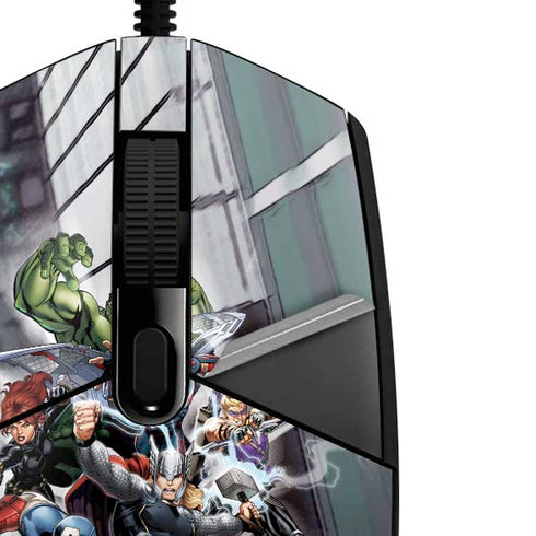 Marvel Avengers Attack G203 Prodigy RGB Wired Gaming Mouse Skin