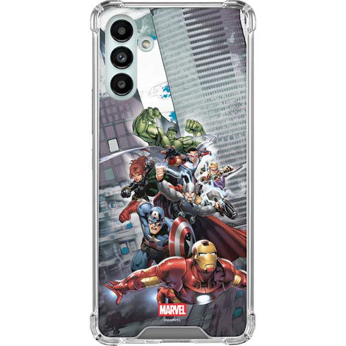 Marvel Avengers Attack Galaxy A13 5G Clear Case