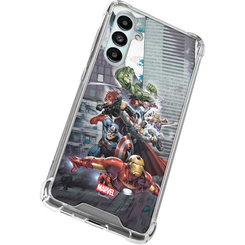 Marvel Avengers Attack Galaxy A16 5G Clear Case