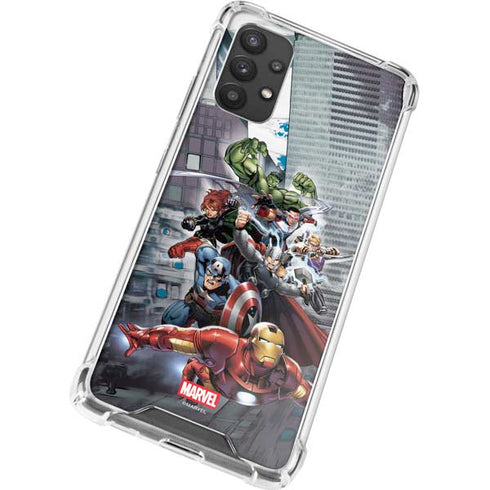 Marvel Avengers Attack Galaxy A32 5G Clear Case