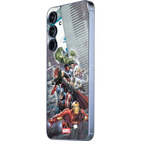 Marvel Avengers Attack Galaxy A35 5G Skin