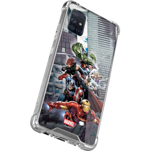 Marvel Avengers Attack Galaxy A51 5G Clear Case