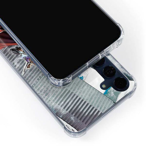Marvel Avengers Attack Galaxy A55 5G Clear Case