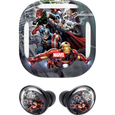 Marvel Avengers Attack Galaxy Buds Pro Skin