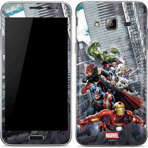 Marvel Avengers Attack Galaxy J3 Skin