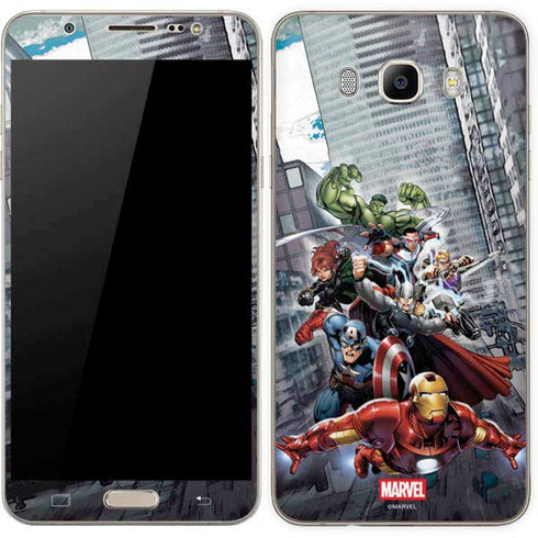 Marvel Avengers Attack Galaxy J7 Skin