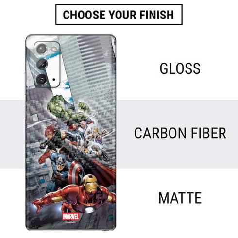 Marvel Avengers Attack Galaxy Note20 5G Skin