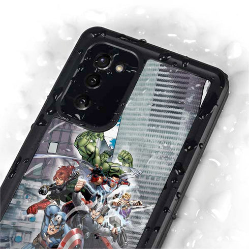 Marvel Avengers Attack Galaxy Note20 5G Waterproof Case