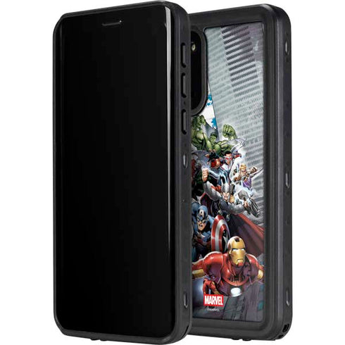 Marvel Avengers Attack Galaxy S20 Plus Waterproof Case