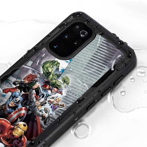 Marvel Avengers Attack Galaxy S20 Plus Waterproof Case