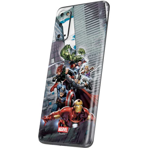 Marvel Avengers Attack Galaxy S20 Skin