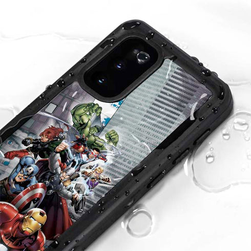 Marvel Avengers Attack Galaxy S20 Waterproof Case