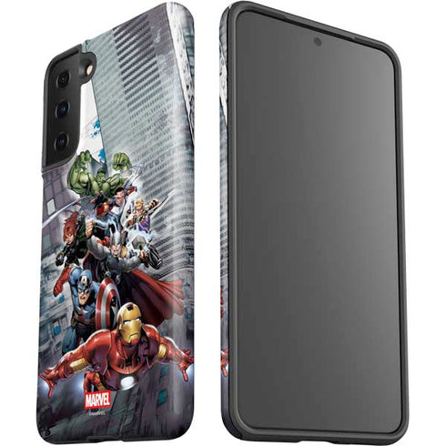Marvel Avengers Attack Galaxy S21 FE Pro Case