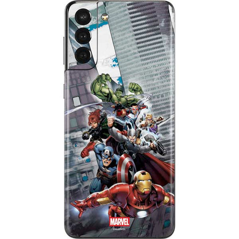 Marvel Avengers Attack Galaxy S21 Plus 5G Skin