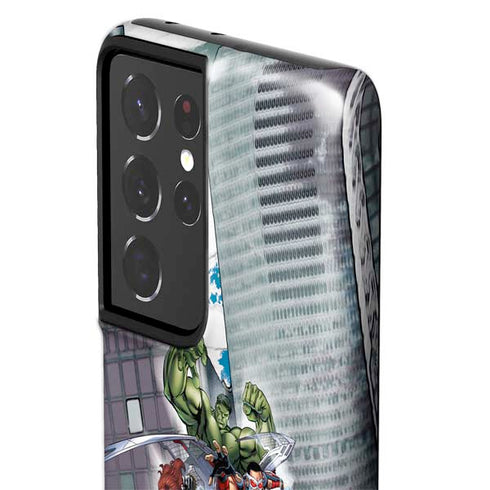 Marvel Avengers Attack Galaxy S21 Ultra 5G Pro Case