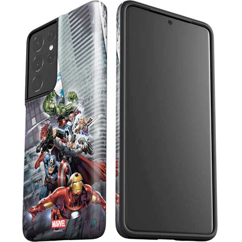 Marvel Avengers Attack Galaxy S21 Ultra 5G Pro Case
