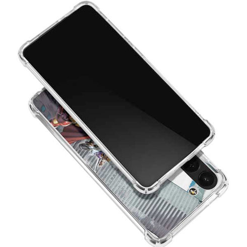 Marvel Avengers Attack Galaxy S23 Clear Case