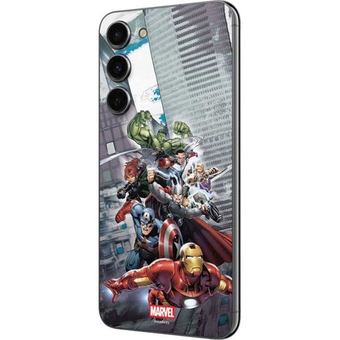 Marvel Avengers Attack Galaxy S23 FE Skin