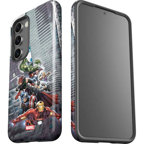 Marvel Avengers Attack Galaxy S23 Plus Pro Case