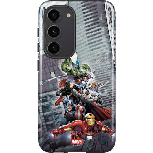 Marvel Avengers Attack Galaxy S23 Pro Case