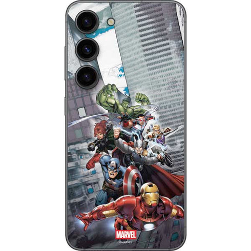 Marvel Avengers Attack Galaxy S23 Skin