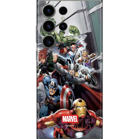 Marvel Avengers Attack Galaxy S23 Ultra Skin