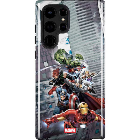 Marvel Avengers Attack Galaxy S24 Ultra Impact Case