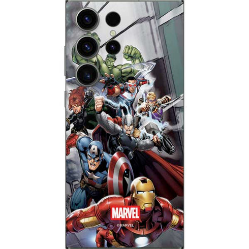 Marvel Avengers Attack Galaxy S24 Ultra Skin