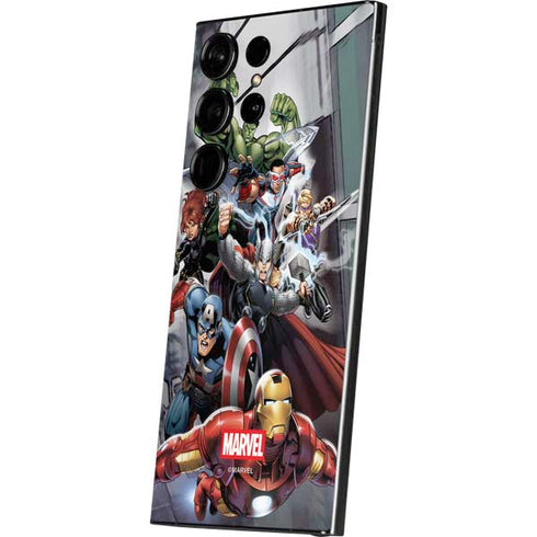 Marvel Avengers Attack Galaxy S24 Ultra Skin