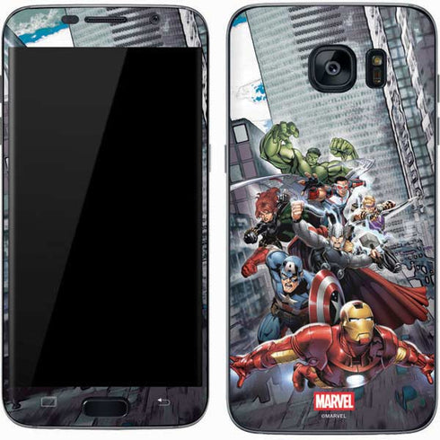 Marvel Avengers Attack Galaxy S7 Skin