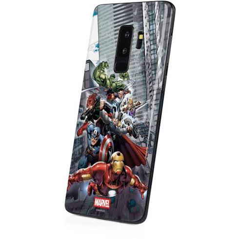 Marvel Avengers Attack Galaxy S9 Plus Skin