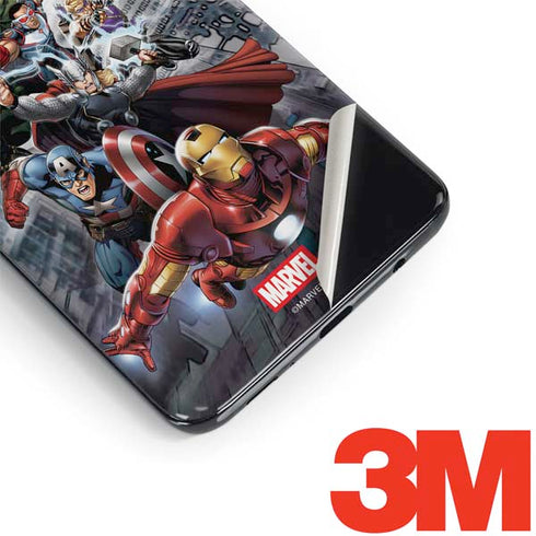 Marvel Avengers Attack Galaxy S9 Skin