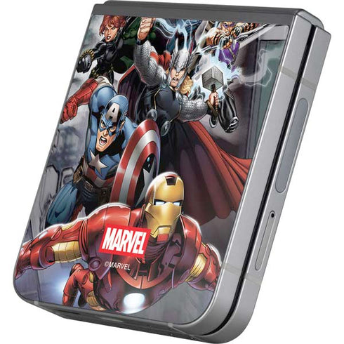 Marvel Avengers Attack Galaxy Z Flip6 Skin