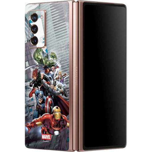 Marvel Avengers Attack Galaxy Z Fold2 5G Skin