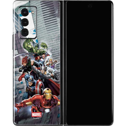Marvel Avengers Attack Galaxy Z Fold2 5G Skin