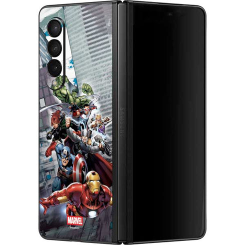 Marvel Avengers Attack Galaxy Z Fold3 5G Skin