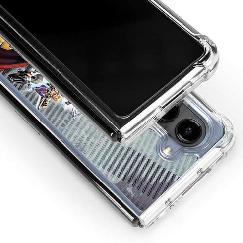 Marvel Avengers Attack Galaxy Z Fold5 5G Clear Case