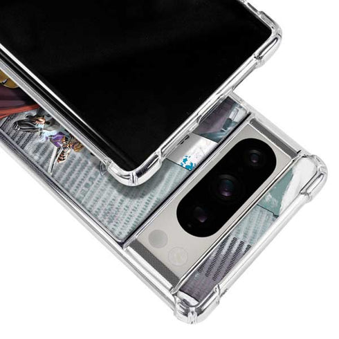 Marvel Avengers Attack Google Pixel 8 Pro Clear Case