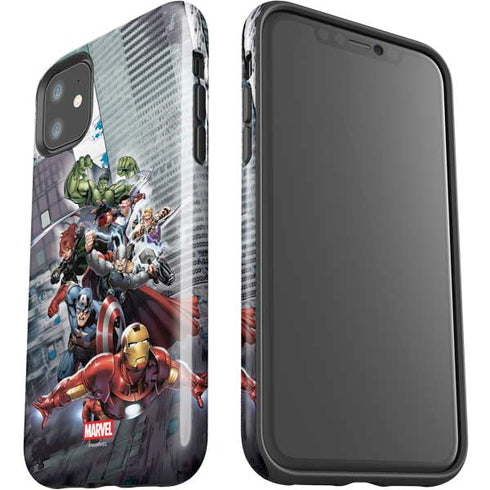 Marvel Avengers Attack iPhone 11 Impact Case