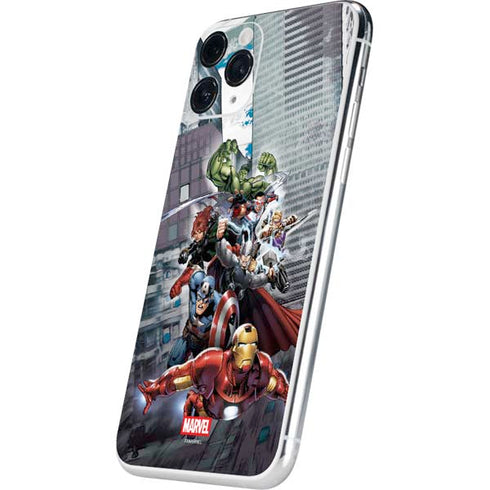 Marvel Avengers Attack iPhone 11 Pro Skin