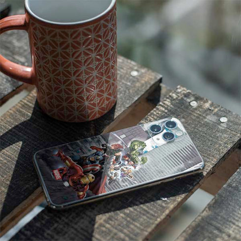Marvel Avengers Attack iPhone 11 Pro Skin