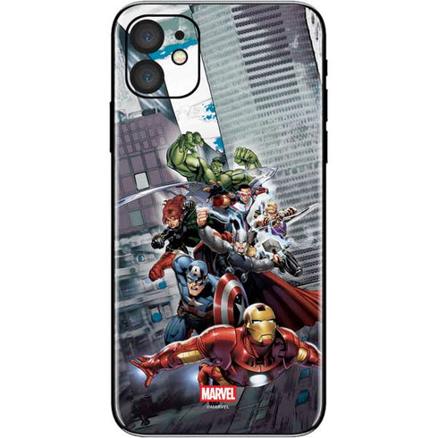 Marvel Avengers Attack iPhone 11 Skin