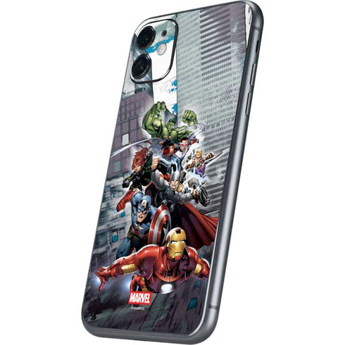 Marvel Avengers Attack iPhone 11 Skin