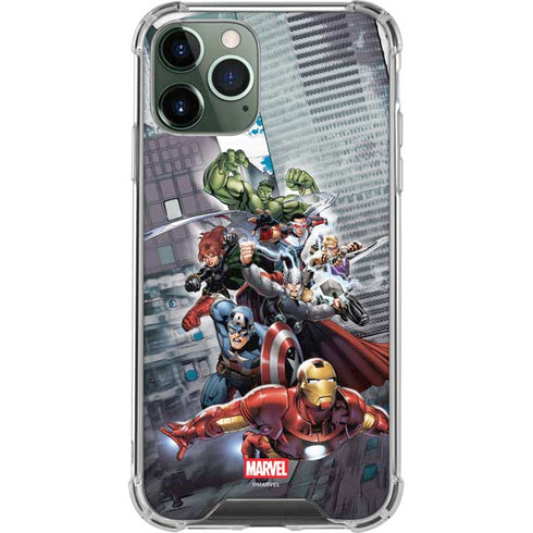Marvel Avengers Attack iPhone 12 Pro Clear Case