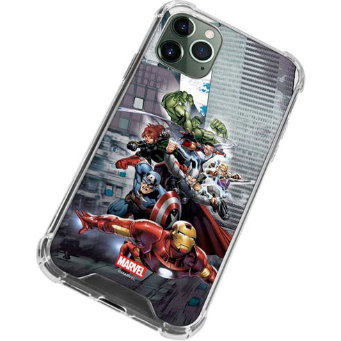 Marvel Avengers Attack iPhone 12 Pro Max Clear Case