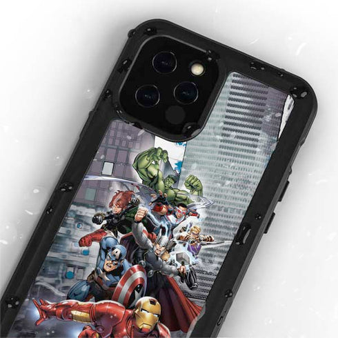 Marvel Avengers Attack iPhone 12 Pro Waterproof Case