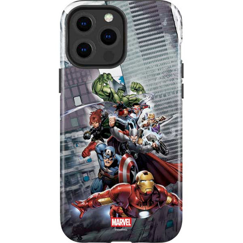 Marvel Avengers Attack iPhone 14 Pro Max Impact Case