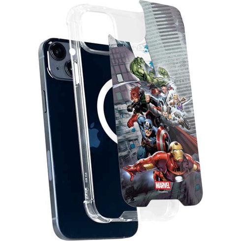 Marvel Avengers Attack iPhone 15 MagSafe Case