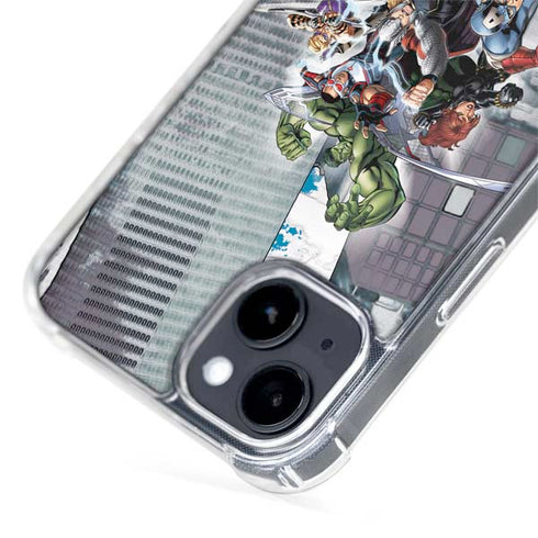 Marvel Avengers Attack iPhone 15 MagSafe Case